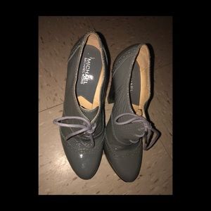 Michael Kors Patent Heel Oxford 6